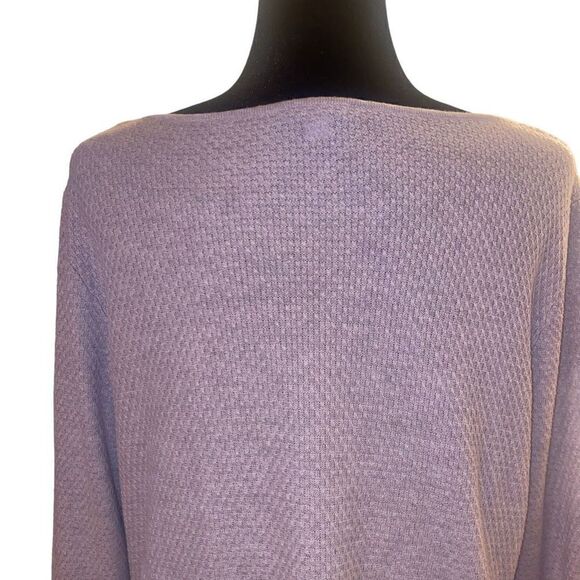 J. Jill Long Sleeve Lightweight‎ Waffle Weave Tunic in Size Medium petite - Picture 8 of 14